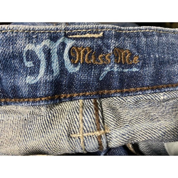 Miss Me JP4891 Women's Size 28 Embroidered Western Blue Jeans 28" x 33" - Picture 6 of 8